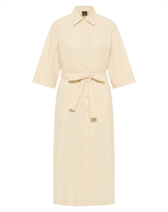 Платье-рубашка IRIDIA, бежевый Dreimaster