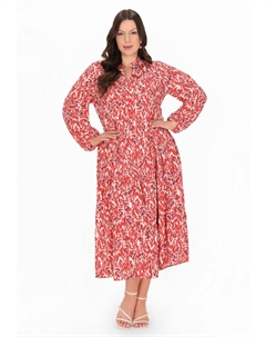 Повседневное платье, красный Usha