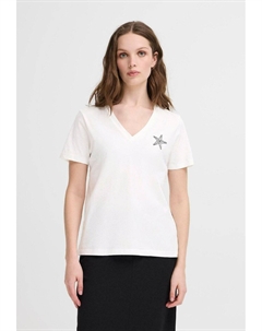 Базовая футболка IHCAMINO, белый Ichi