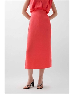 Юбка А-силуэта CRINKLE, оранжевый Scalpers