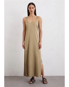 Платье макси ROUND NECKLINE - Jersey dress, песочный Marc o'polo