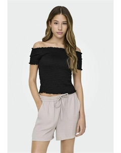 Топ BOA ANN SMOCK, черный Jdy