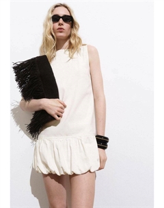 Джинсовое платье, белый Mango