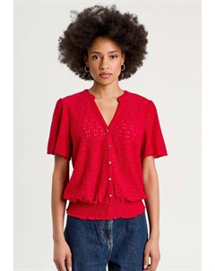 Блуза MIT KURZEN ÄRMELN, красный Cache cache