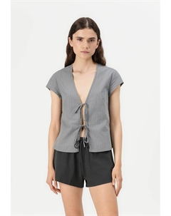 Блуза LIZZARD TOP, коричневый Weekday