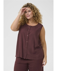 Блуза KCMILLE - Top, бургундия Kaffe curve