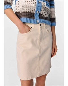 Джинсовая юбка A-line skirt, песочный Object