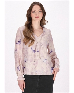 Блуза, фиолетовый Dreimaster