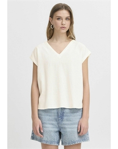 Блуза IHLINNO - Basic T-shirt, кремовый Ichi
