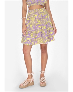 Юбка А-силуэта, фиолетовый Izia