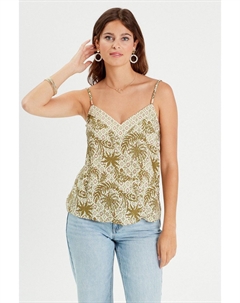 Топ NARROW STRAPS, белый Cache cache