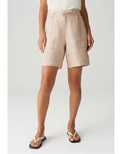 Шорты HIGH RISE RELAXED FIT, бежевый Opus