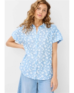 Блузка на пуговицах STYLE VIV, светло-голубой Brax