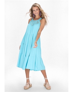 Повседневное платье, бирюзовый Izia