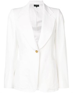 Ann demeulemeester приталенный пиджак на пуговицах 38 белый Ann demeulemeester