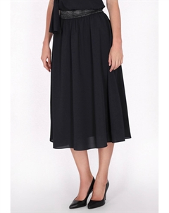 Юбка А-силуэта Pleated skirt, темно-синий Dreimaster