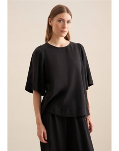 Блуза, черный Seidensticker