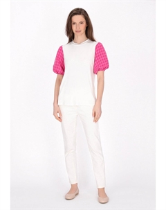 Футболка с принтом, белый Usha