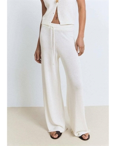 Брюки STRAIGHT, белый Mango