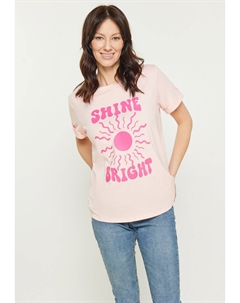 Футболка с принтом, оранжевый Usha