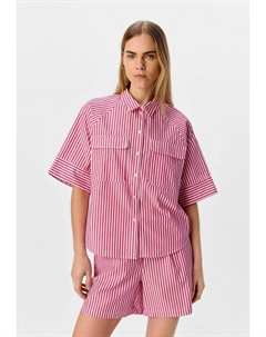 Блузка на пуговицах STREIFEN, красный Object