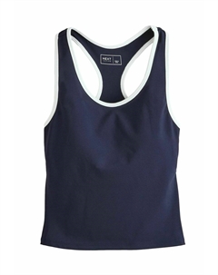 Топ REGULAR FIT - ACTIVE SUPPORT RACER BACK, синий Next