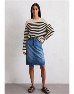 Джинсовая юбка REGULAR STRETCH - Pencil skirt, синий Marc o'polo