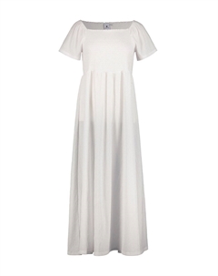 Платье макси HILLOINEN, белый Luhta