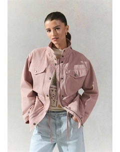 Джинсовая куртка, розовый Next