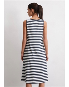 Платье из джерси MIT RINGEL-DESSIN, темно-синий Marc o'polo