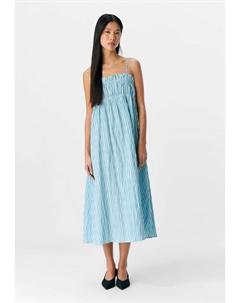 Повседневное платье OBJFINE MIDI, синий Object