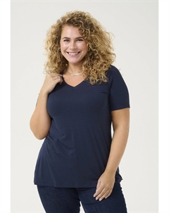 Базовая футболка KCJENA, темно-синий Kaffe curve