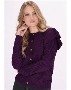 Кардиган, фиолетовый Dreimaster