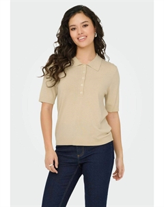 Рубашка поло BASICA, кремовый Jdy