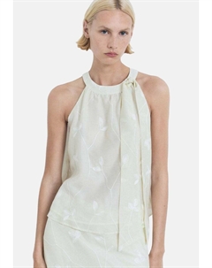 Топ, кремовый Mango