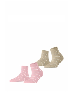 Носки FINE LINE 2-PACK, светло-розовый Esprit