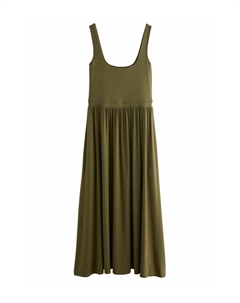 Платье из джерси WAISTED - REGULAR FIT - Maxi dress, зеленый Next