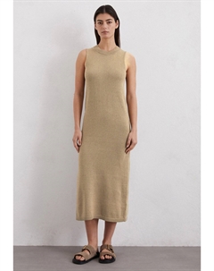 Платье-джемпер ÄRMELLOSES SLIM, бежевый Marc o'polo