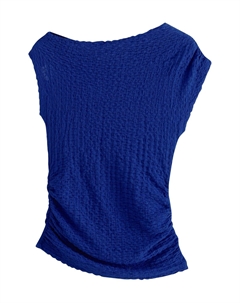 Блуза REGULAR FIT - TEXTURE OFF SHOULDER, синий Next