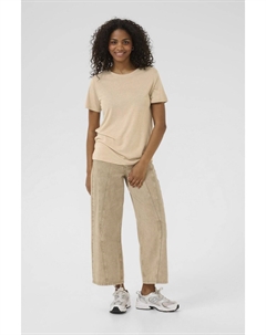 Базовая футболка KAMARIA, кремовый Kaffe