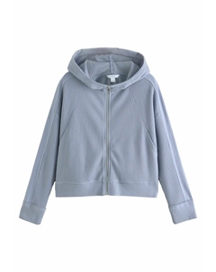 Кардиган REGULAR FIT-TEXTURED WAFFLE ZIP THROUGH, синий Next