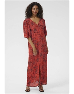 Платье макси, светло-красный Kaffe