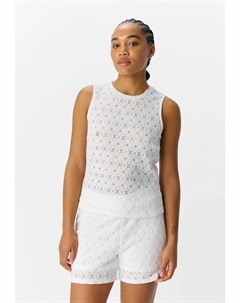 Блуза BRODERIE ANGLAISE, кремовый Object