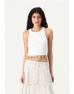 Топ ONLSHELLY LIFE, кремовый Only