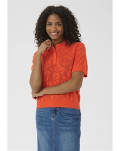 Рубашка поло KAABELA, красный Kaffe