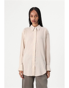 Блузка на пуговицах BAREDANA, белый Boss