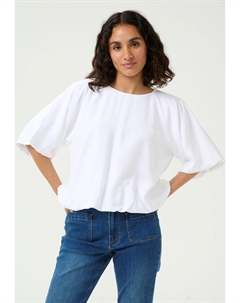 Базовая футболка KAGABBY BLOUSE - Blouse, белый Kaffe