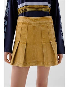 Мини-юбка WASHED - A-line skirt, горчично-желтый Scalpers