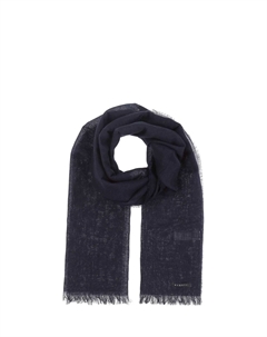 Шарф, синий Bugatti