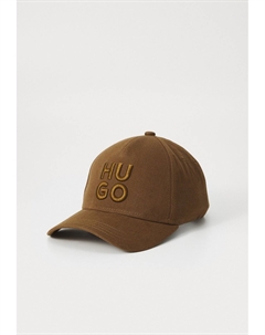 Бейсболка JUDE STACKED, коричневый Hugo